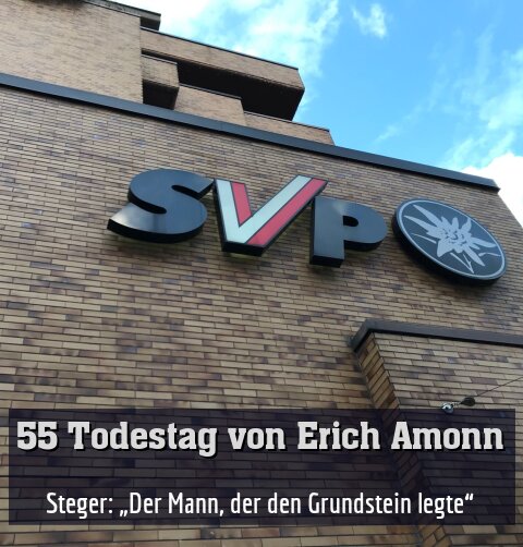 Steger: „Der Mann, der den Grundstein legte“