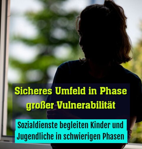 Sozialdienste begleiten Kinder und Jugendliche in schwierigen Phasen