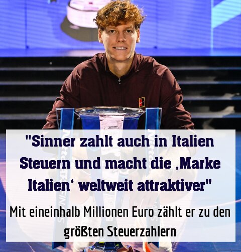 Mit eineinhalb Millionen Euro zählt er zu den größten Steuerzahlern