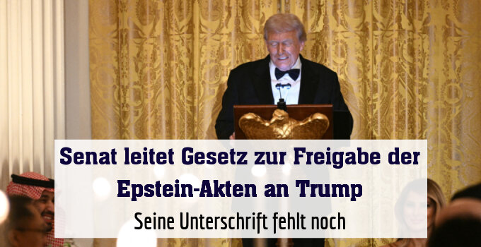 Seine Unterschrift fehlt noch