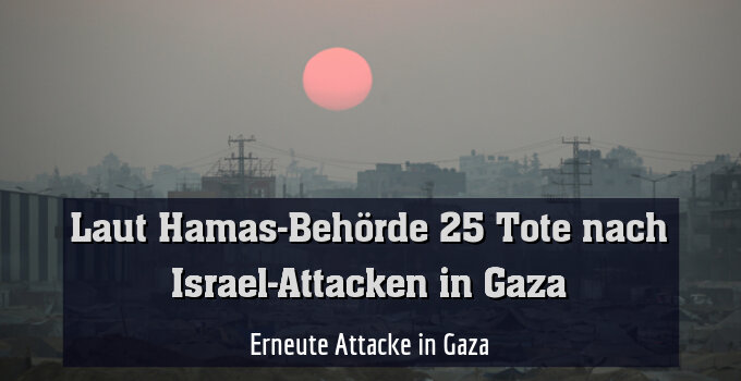 Erneute Attacke in Gaza