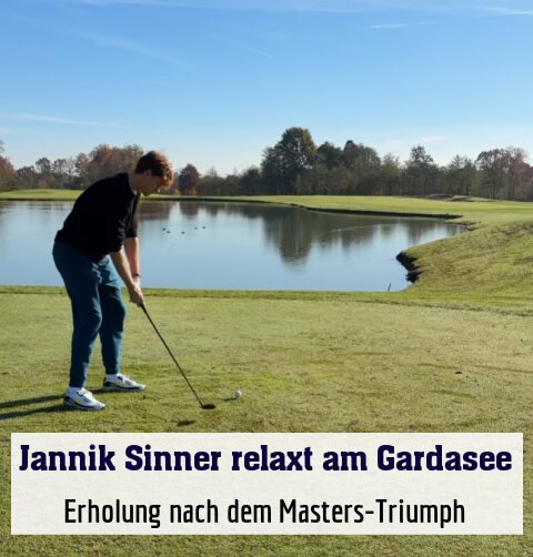Erholung nach dem Masters-Triumph