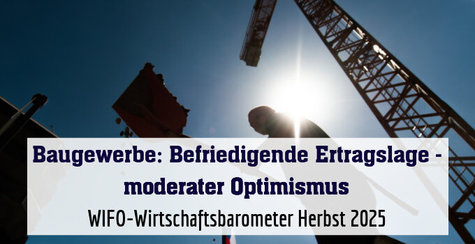 WIFO-Wirtschaftsbarometer Herbst 2025