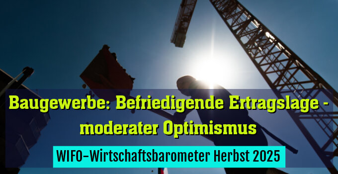 WIFO-Wirtschaftsbarometer Herbst 2025