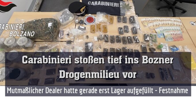 Mutmaßlicher Dealer hatte gerade erst Lager aufgefüllt - Festnahme