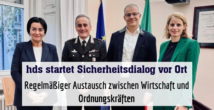 Regelmäßiger Austausch zwischen Wirtschaft und Ordnungskräften
