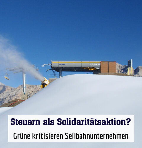 Grüne kritisieren Seilbahnunternehmen