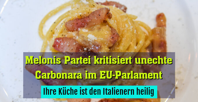 Ihre Küche ist den Italienern heilig
