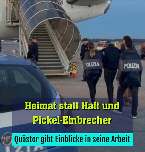 Quästor gibt Einblicke in seine Arbeit