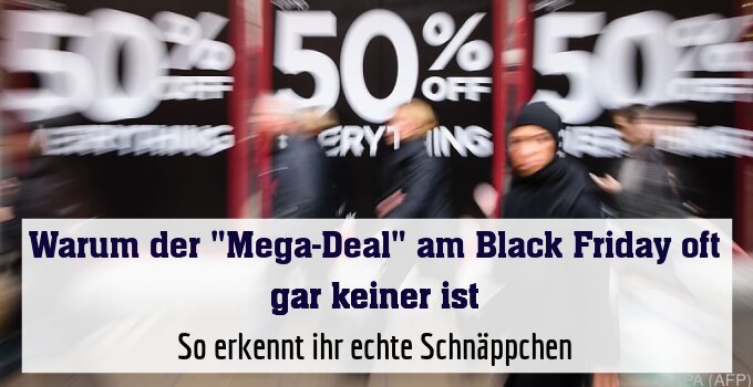 So erkennt ihr echte Schnäppchen