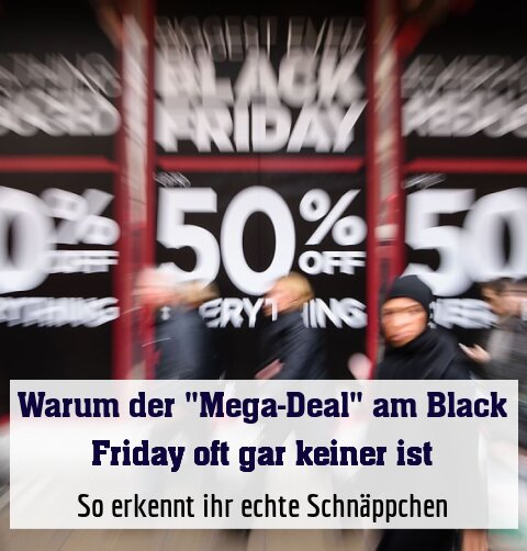 So erkennt ihr echte Schnäppchen