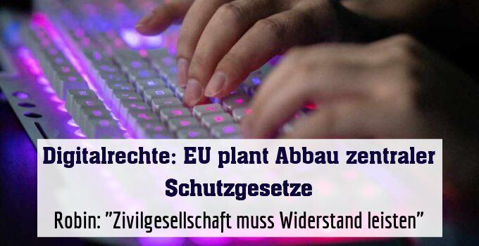 Robin: "Zivilgesellschaft muss Widerstand leisten"
