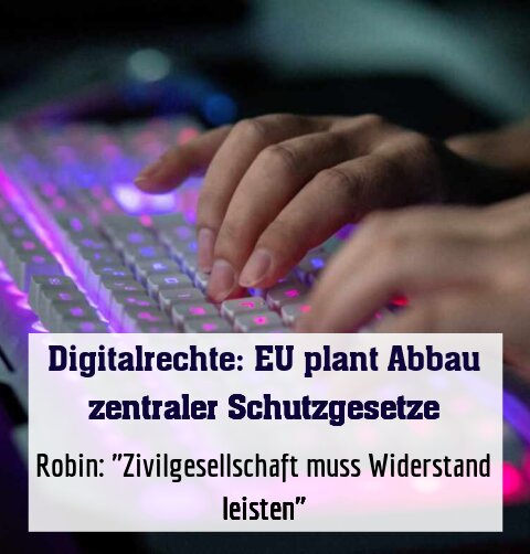 Robin: "Zivilgesellschaft muss Widerstand leisten"