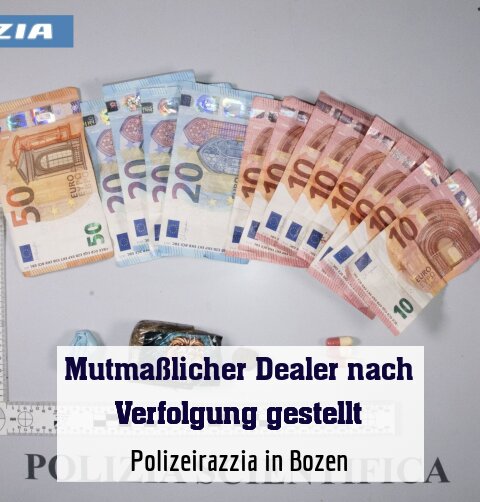 Polizeirazzia in Bozen
