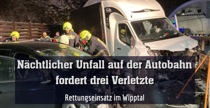 Rettungseinsatz im Wipptal