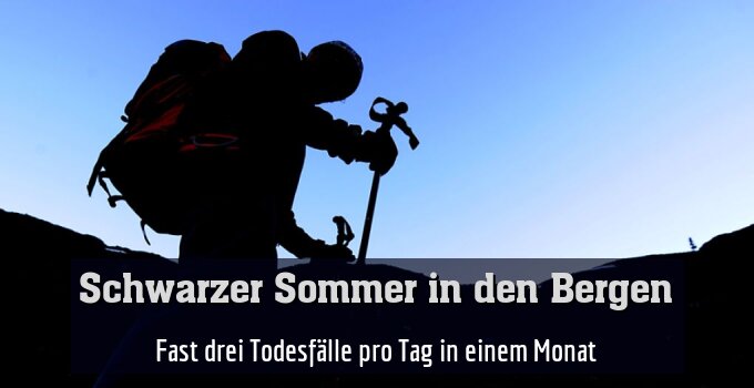 Fast drei Todesfälle pro Tag in einem Monat