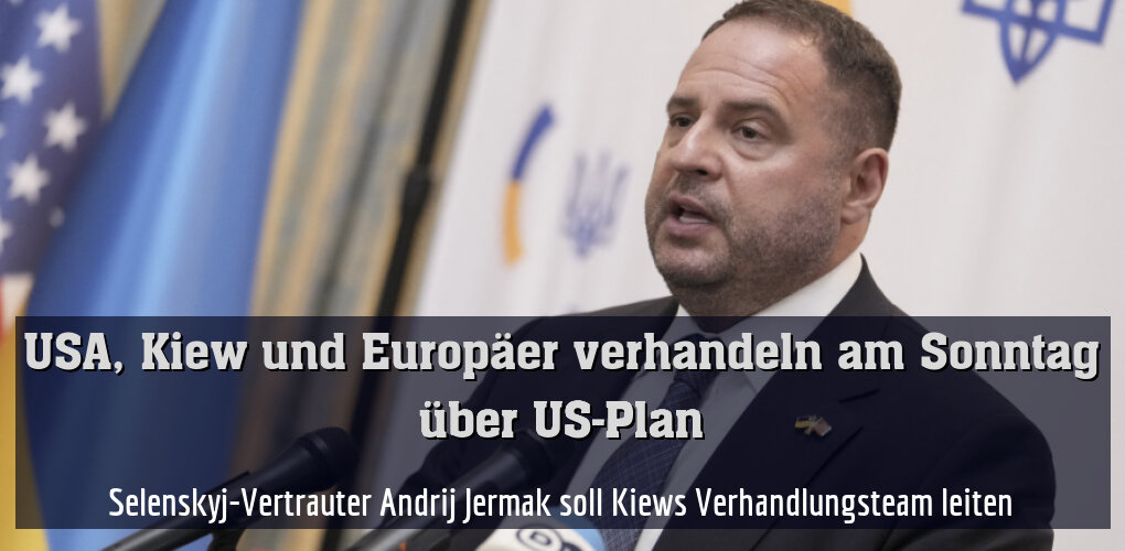 Selenskyj-Vertrauter Andrij Jermak soll Kiews Verhandlungsteam leiten