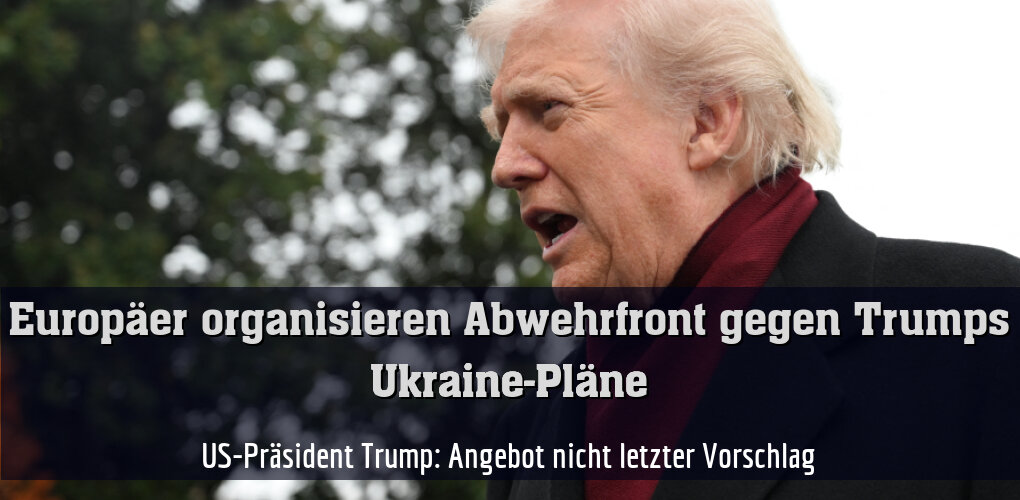 US-Präsident Trump: Angebot nicht letzter Vorschlag