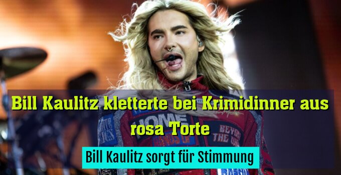 Bill Kaulitz sorgt für Stimmung