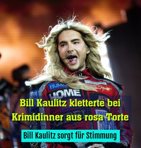 Bill Kaulitz sorgt für Stimmung