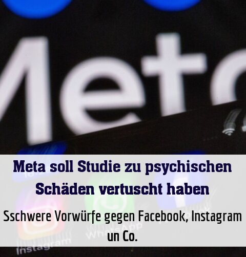 Sschwere Vorwürfe gegen Facebook, Instagram un Co.
