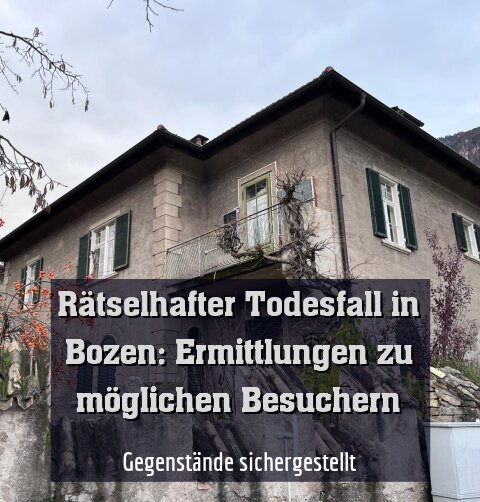 Gegenstände sichergestellt