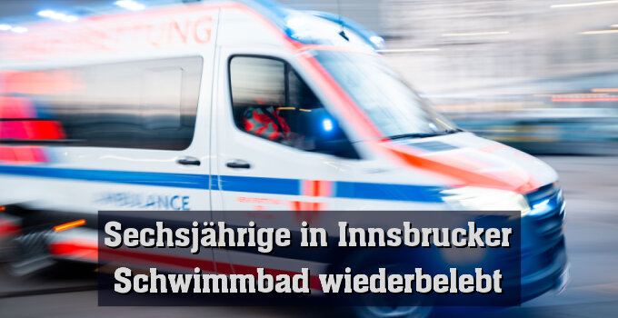 Kind in Tiroler Schwimmbad wiederbelebt