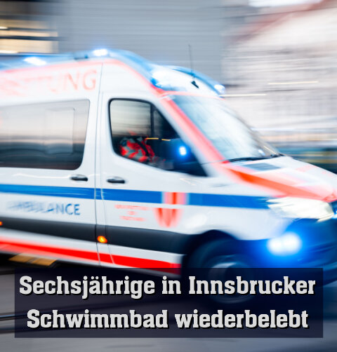 Kind in Tiroler Schwimmbad wiederbelebt