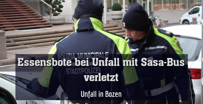 Unfall in Bozen
