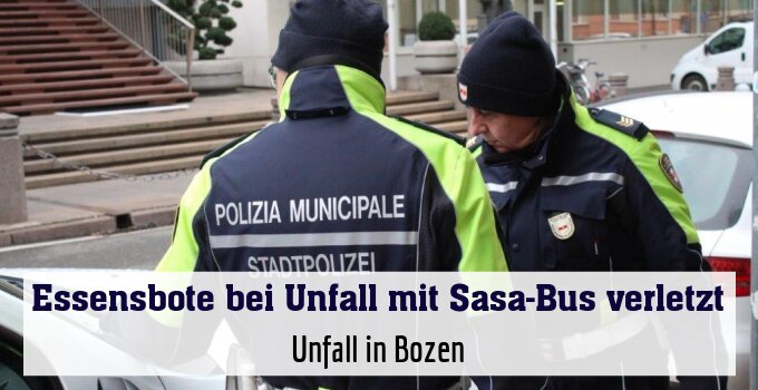 Unfall in Bozen