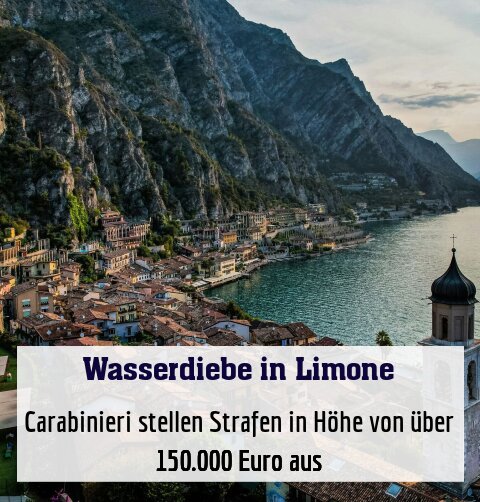 Carabinieri stellen Strafen in Höhe von über 150.000 Euro aus