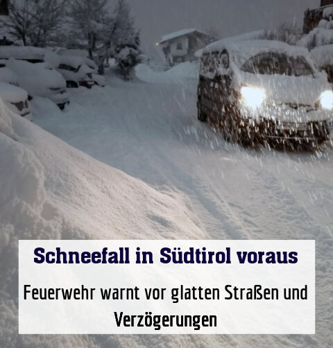 Feuerwehr warnt vor glatten Straßen und Verzögerungen
