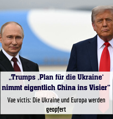 Vae victis: Die Ukraine und Europa werden geopfert