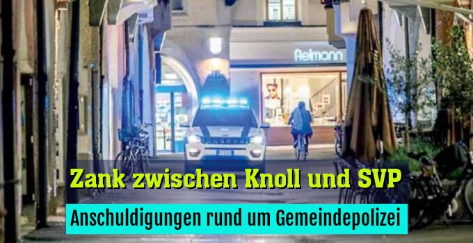 Anschuldigungen rund um Gemeindepolizei