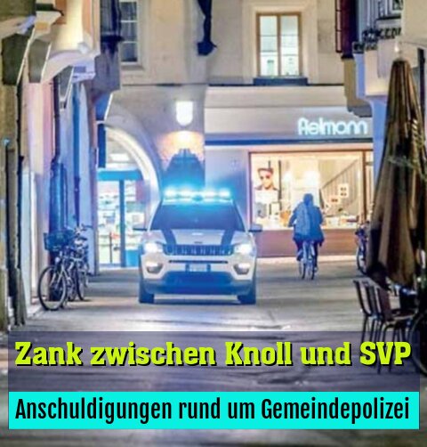 Anschuldigungen rund um Gemeindepolizei