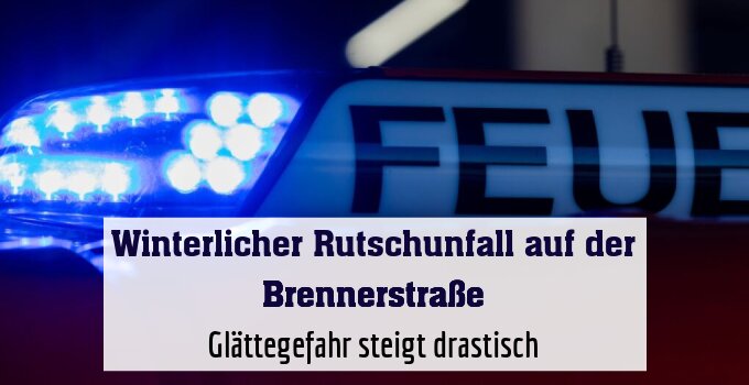 Glättegefahr steigt drastisch