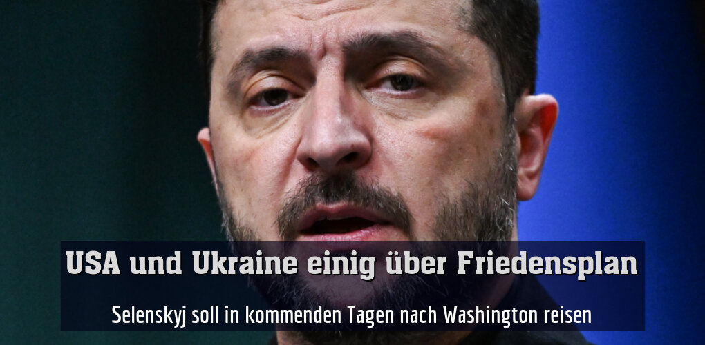 Selenskyj soll in kommenden Tagen nach Washington reisen