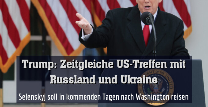 US-Präsident Donald Trump schickt seine Delegierten aus