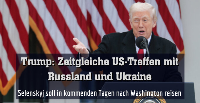 US-Präsident Donald Trump schickt seine Delegierten aus
