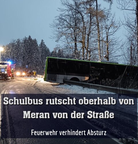 Feuerwehr verhindert Absturz