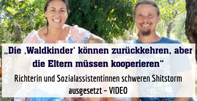 Richterin und Sozialassistentinnen schweren Shitstorm ausgesetzt – VIDEO