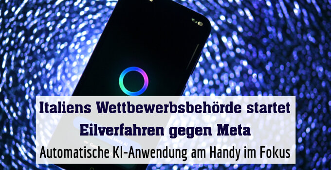 Automatische KI-Anwendung am Handy im Fokus