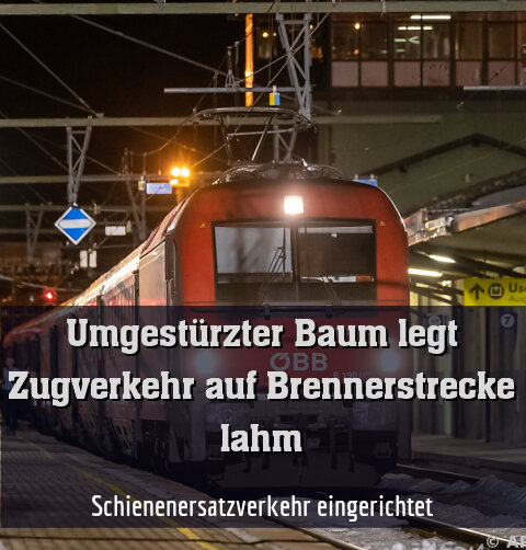 Schienenersatzverkehr eingerichtet