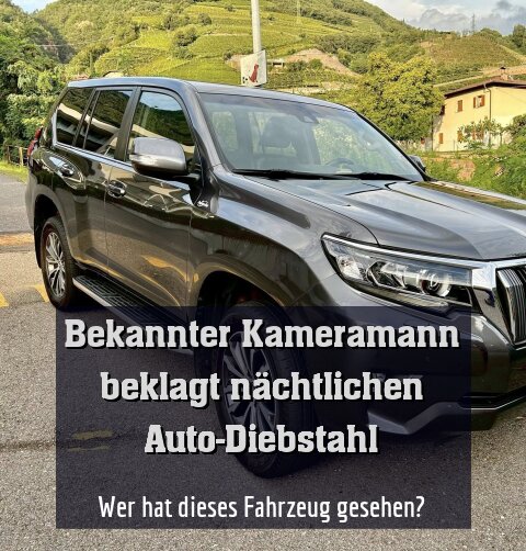 Wer hat dieses Fahrzeug gesehen?