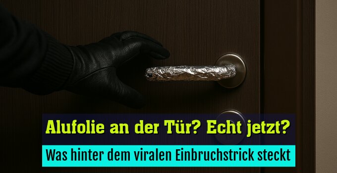 Was hinter dem viralen Einbruchstrick steckt