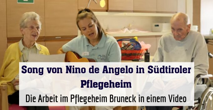 Die Arbeit im Pflegeheim Bruneck in einem Video