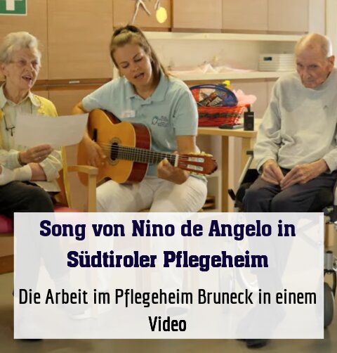 Die Arbeit im Pflegeheim Bruneck in einem Video