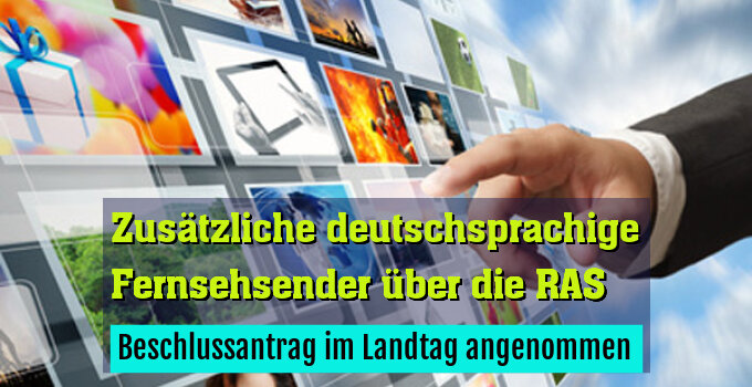 Beschlussantrag im Landtag angenommen