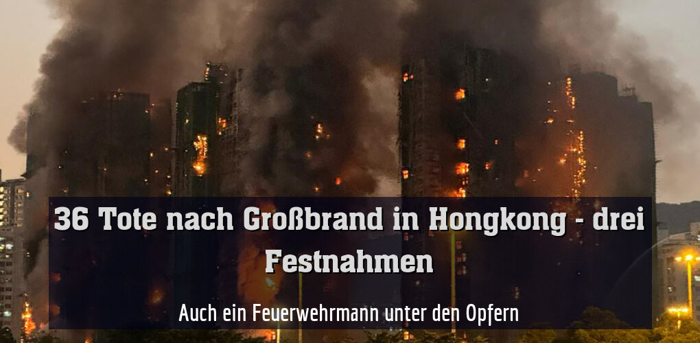 Auch ein Feuerwehrmann unter den Opfern