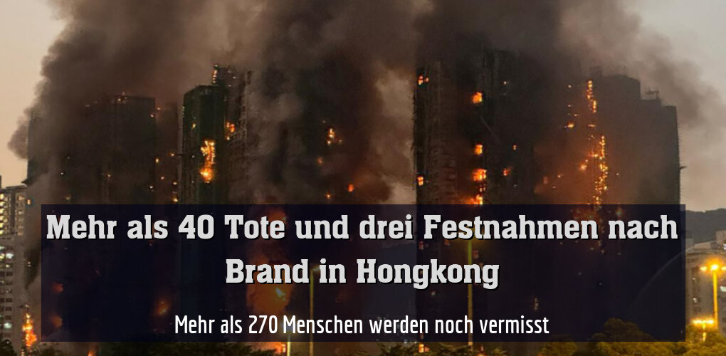 Mehr als 270 Menschen werden noch vermisst